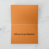 私はバレンタインデーのカードのために落ちる シーズンカード (内部)