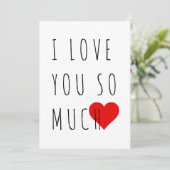 私はバレンタインデーをとても嬉しく思う シーズンカード (スタンド正面)