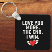 私はバレンタインデーを勝ち取る最後にあなたを愛する キーホルダー (正面)