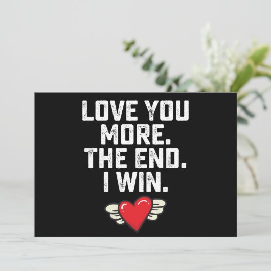 私はバレンタインデーを勝ち取る最後にあなたを愛する 招待状 (スタンド正面)