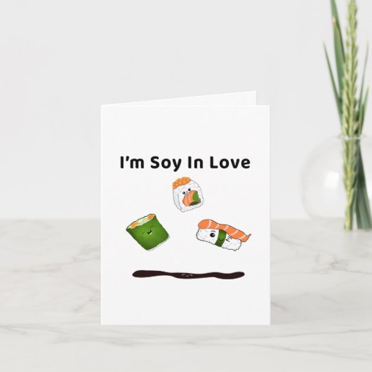 私はバレンタインデーを愛してしょうゆ シーズンカード (正面)