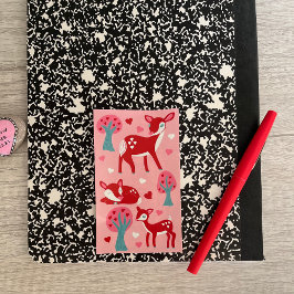 私はバレンタインデーを愛する 長方形シール