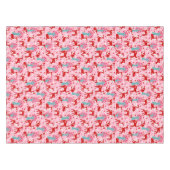 私はバレンタインデーを愛パターン（の模様が）あるす テーブルクロス (正面(横))