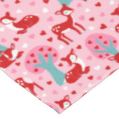 私はバレンタインデーを愛パターン（の模様が）あるす テーブルクロス (アングル)