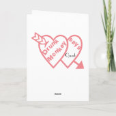 私はバレンタインデーを憎みますが、梳くのを好みます シーズンカード (裏面)