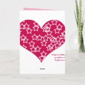 私はバレンタインデー2バニーウサギが大好き シーズンカード (裏面)