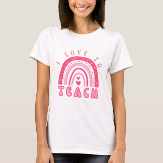 私はバレンタ教えンデーの先生が大好き Tシャツ