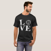私はバレーボールが大好き7 Tシャツ (正面フル)