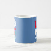 私はバレーボールが大好き コーヒーマグカップ (中央)