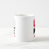 私はバレーボールが大好き コーヒーマグカップ (中央)