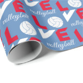 私はバレーボールが大好き ラッピングペーパー (ロールコーナー)