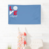 私はバレーボールが大好き 横断幕 (インサイチュ)