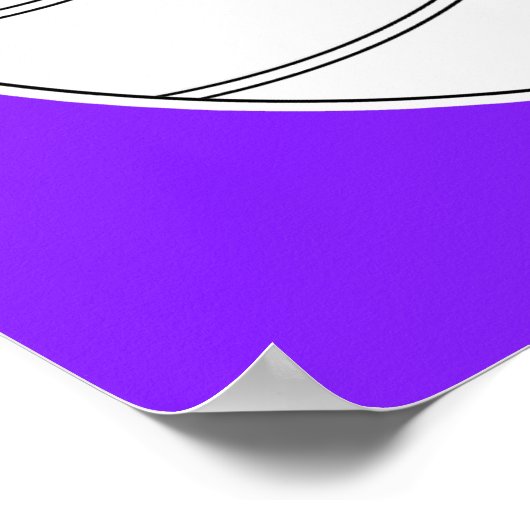 私はバレーボールが大好き/私はハートバレーボールのポスター ポスター (角)