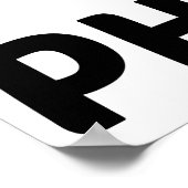 私はバレーボールなら何でもできる ポスター (角)