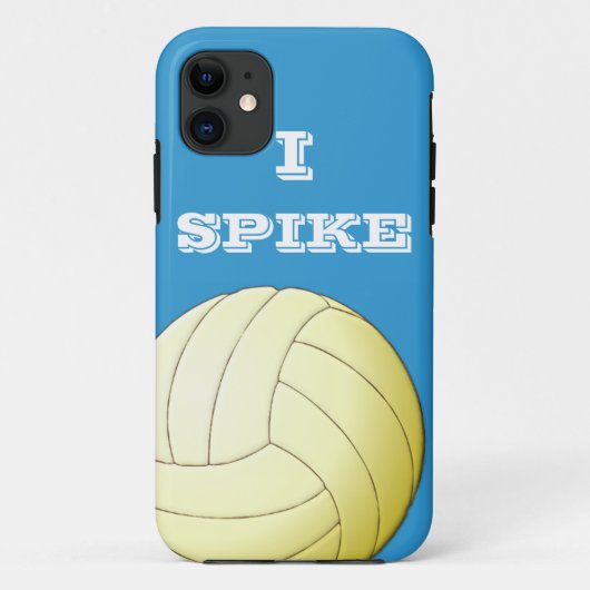 私はバレーボールのiPhone 5の箱を打ちつけます Case-Mate iPhoneケース (裏面)
