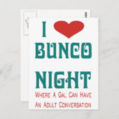 私はバンコの夜が大好き ポストカード (正面/裏面)