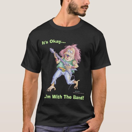 私はバンドとあります Tシャツ (正面)