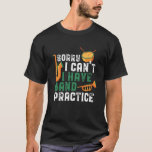 私はバンドの練習が出来なくてごめんなさいおもしろい Tシャツ<br><div class="desc">私はバンドの練習が出来なくてごめんなさい。バンドおもしろい、オーケストラ遊ーまたはミュージカル演奏のサックス、トランペットまたはドラムのためのマーチングバンドデザイン。バンドカッコいいミュージシャン、バンドおたくまたはバンドキャンプ用のヴィンテージレトロバンドギーク商品。マーチングバンドのリハーサルやサッカーのハーフタイムショーのためのバンド練習に最適。真鍮素晴らしやパーカッションの楽器の方法を知っ遊た高校や大学の学生のためのギフト。</div>