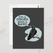 私はバンドを持つ歌手だ ポストカード (正面/裏面)