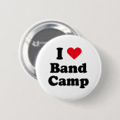 私はバンドキャンプを愛します 缶バッジ (正面&裏面)