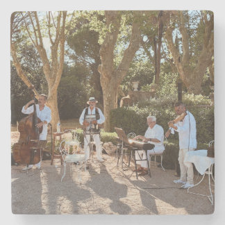 私はバンドストーンのコースターを持っている ストーンコースター