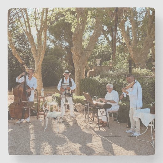 私はバンドストーンのコースターを持っている ストーンコースター (正面)