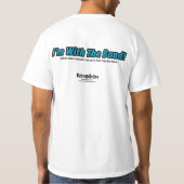 私はバンド価値Tとあります Tシャツ (裏面)