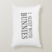 私はバンニー枕で寝る アクセントクッション (正面(垂直))