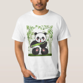 私はバンブーパンダティーが大好き Tシャツ