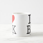 私はバークシャーHathaway (BRK)のコーヒー・マグを愛します コーヒーマグカップ (中央)