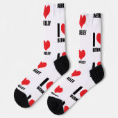 私はバークレーが大好き ソックス (左)