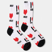 私はバークレーが大好き ソックス (右)