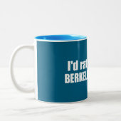 私はバークレーの春ウェストバージニアにいる ツートーンマグカップ (左)