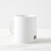 私はバークレーカリフォルニアを愛します コーヒーマグカップ (正面左)