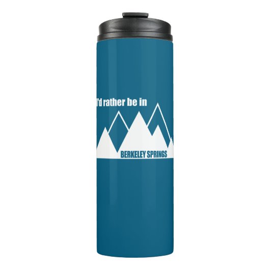 私はバークレー春マウンテンにいたい タンブラー (正面)