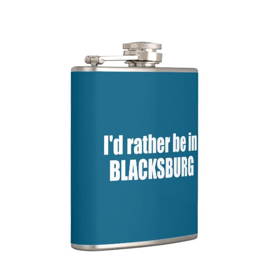 私はバージニア州のブラックスバーグに行きたい フラスク (右)