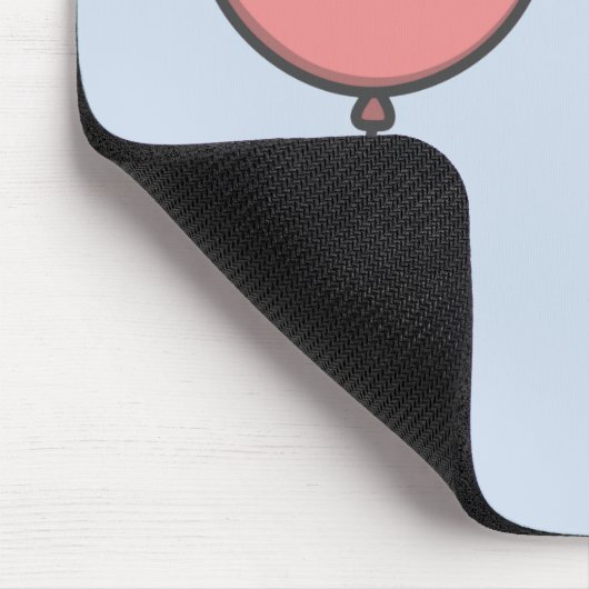 私はバーストできてとても嬉しい！ マウスパッド (コーナー)