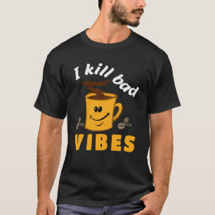 私はバートビーブバリスタアパレルコーヒーコーヒーを殺す Tシャツ