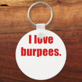 私はバーペが大好き キーホルダー (正面)