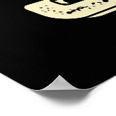 私はバーボンと私の喫煙者が好き&多分3人バーベキュー ポスター (角)