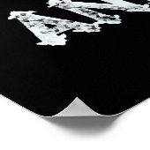 私はバーボンと私の喫煙者と多分3人が好き ポスター (角)