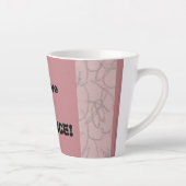 私はバ信じアンス! カフェラテマグ (右)