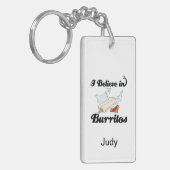 私はバ信じリトで キーホルダー (正面左)