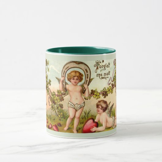 私はバ忘れンタインのマグではないキューピッド マグカップ (中央)