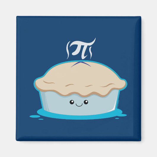 私はパイが好きだ マグネット (正面)