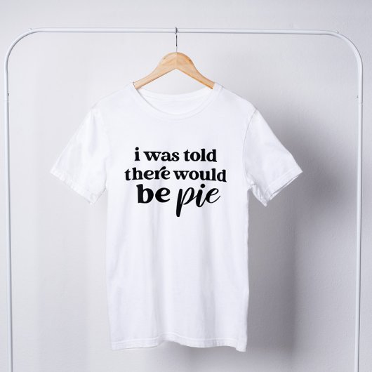 私はパイの感謝祭があると言わおもしろいれた Tシャツ