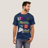 私はパイの資格があります! Tシャツ (正面フル)
