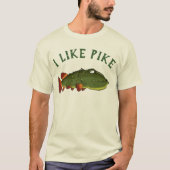 私はパイクを好みます Tシャツ (正面)