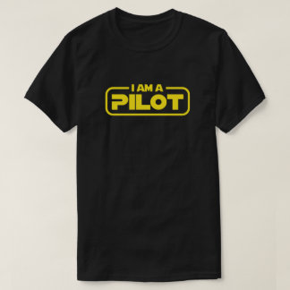 私はパイロットです Tシャツ