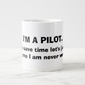 私はパイロット ジャンボコーヒーマグカップ (正面)